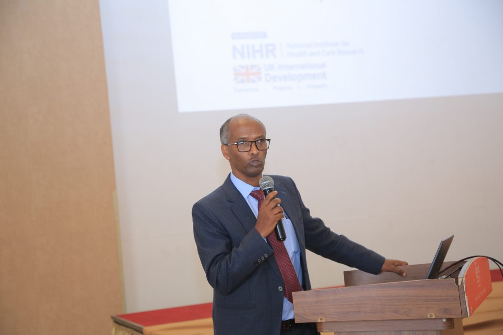 Dr Wondwossen, Ethiopian chief investigator